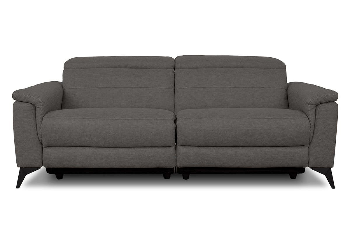 Penny 3 Seater Sofa | Power Recliner | Fabric | Grey-13