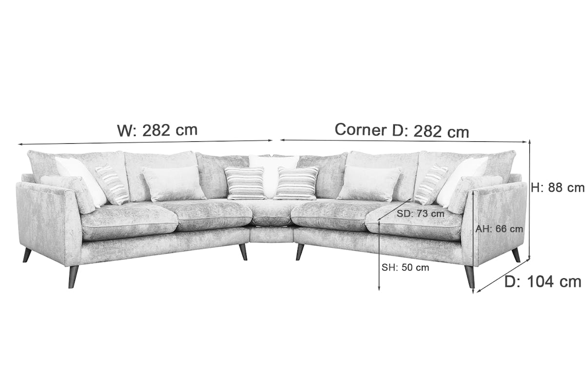Petra Corner Sofa | Truffle-2