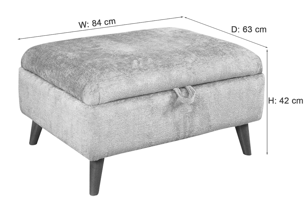 Petra Footstool | Truffle-3