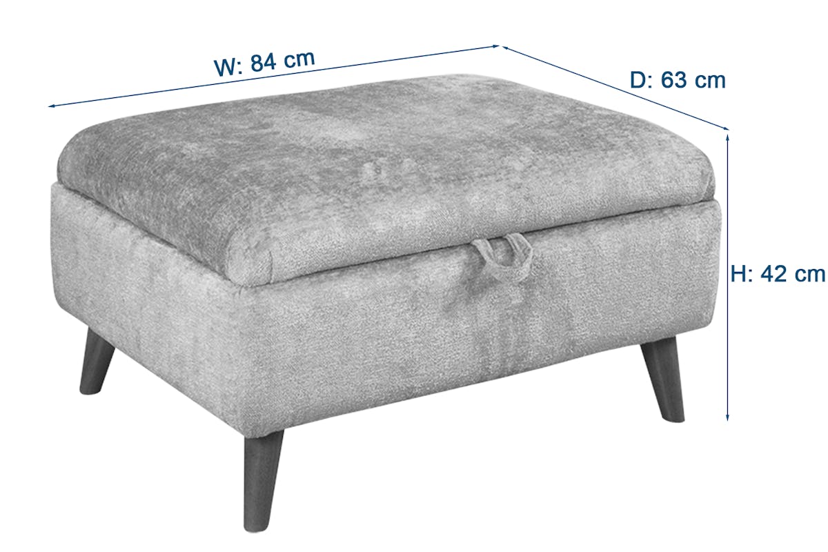Petra Footstool | Olive-4