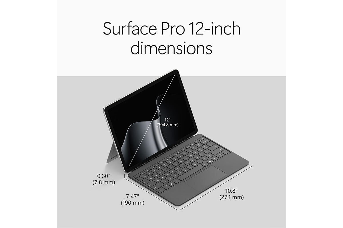 Microsoft Surface Pro 12" | Copilot+ PC | Snapdragon® X2 Plus (6 Core) | 16GB | 256GB | Platinum-16
