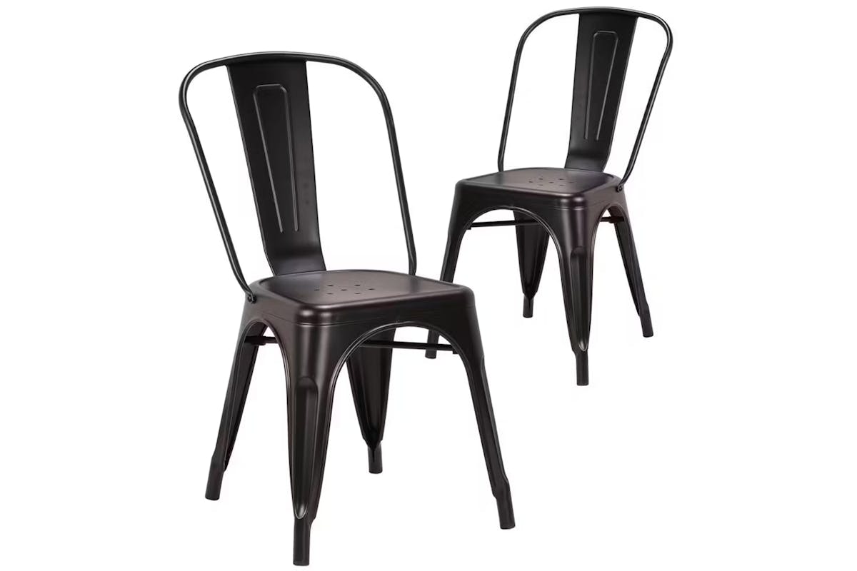 Pollux Dining Chair | Matte Black-2