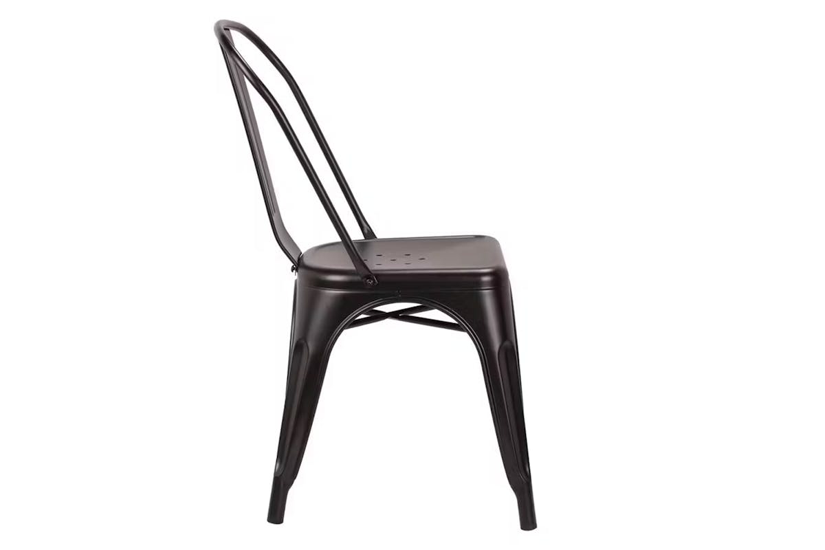 Pollux Dining Chair | Matte Black-3