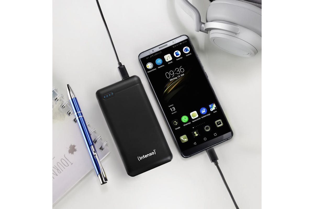 Intenso 20000mAh Compact Power Bank | Black-2