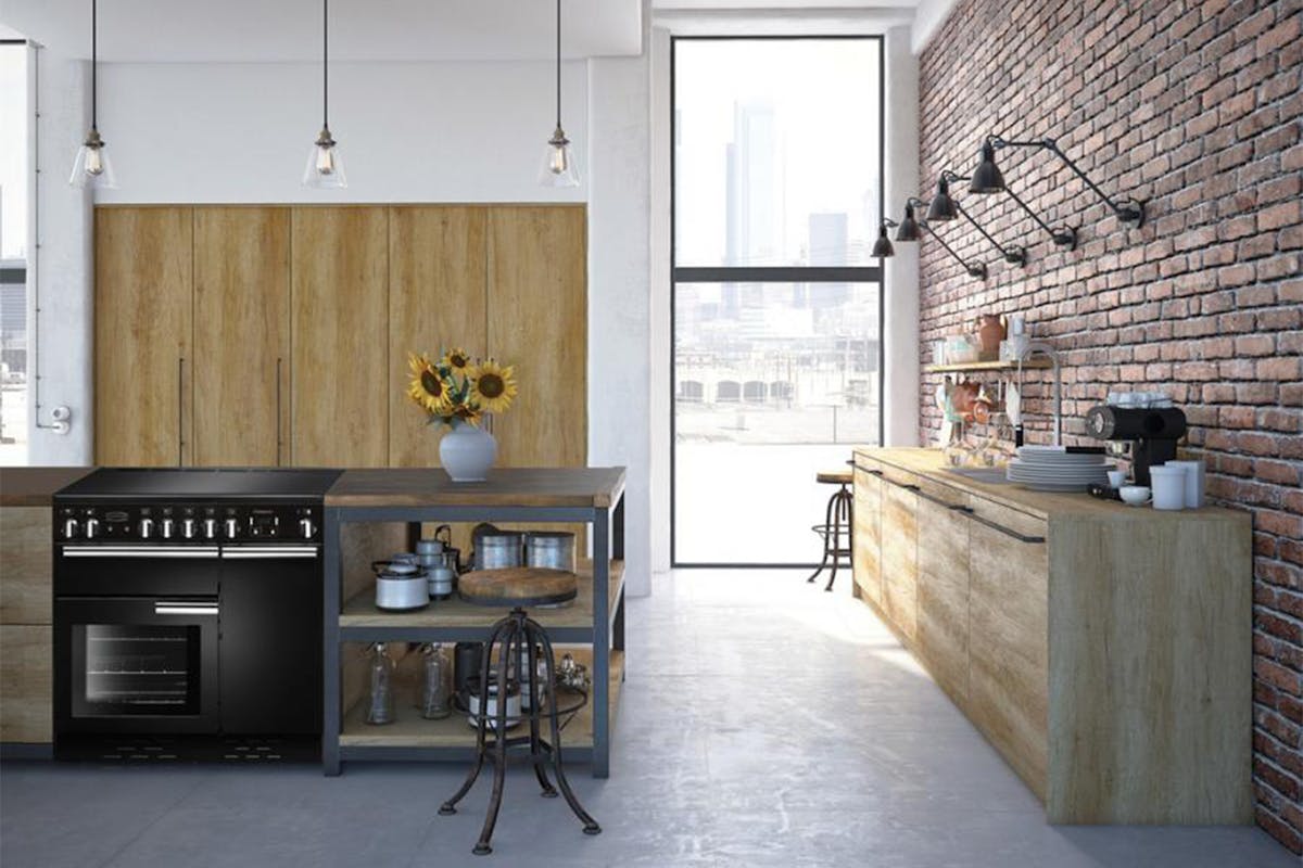 Rangemaster Professional Plus 110cm Ceramic Range Cooker | PROP110ECGB/C | Black-2