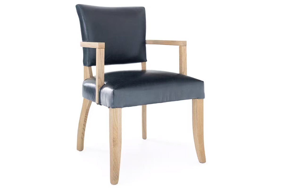 Pryce Carver Dining Chair | Navy-2