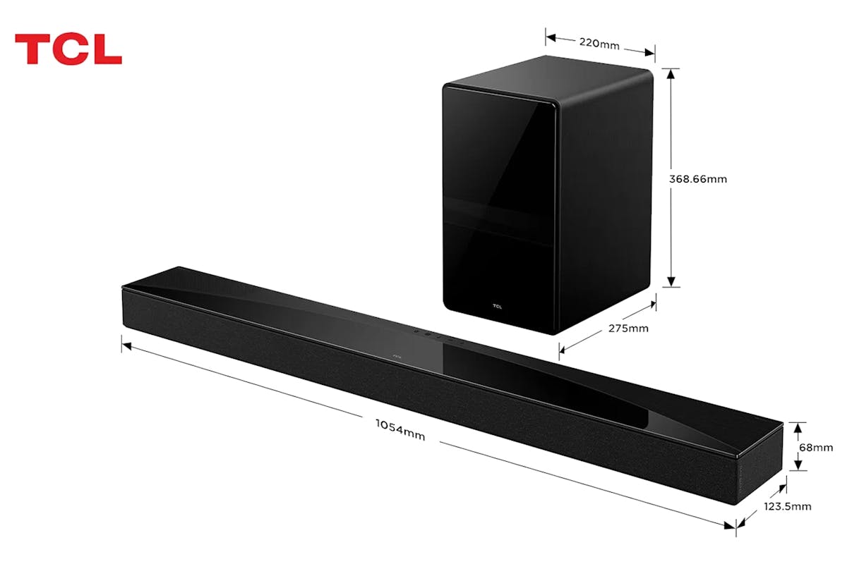 TCL Series 5.1.2 Soundbar with Wireless Subwoofer | Dark Titanium-6