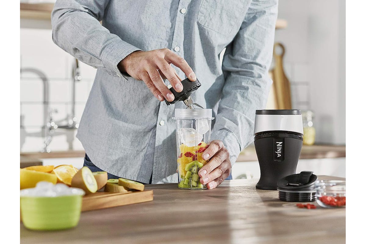 Ninja 700W Nutri Slim Blender and Smoothie Maker | QB3001UKS-2
