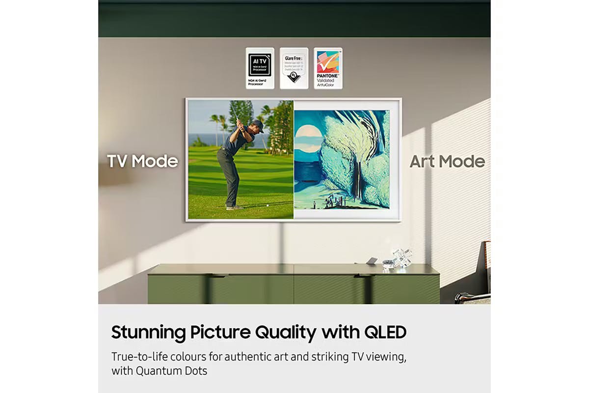 Samsung 43" LS03F QLED 4K Smart TV (2025) | QE43LS03FAUXXU-7