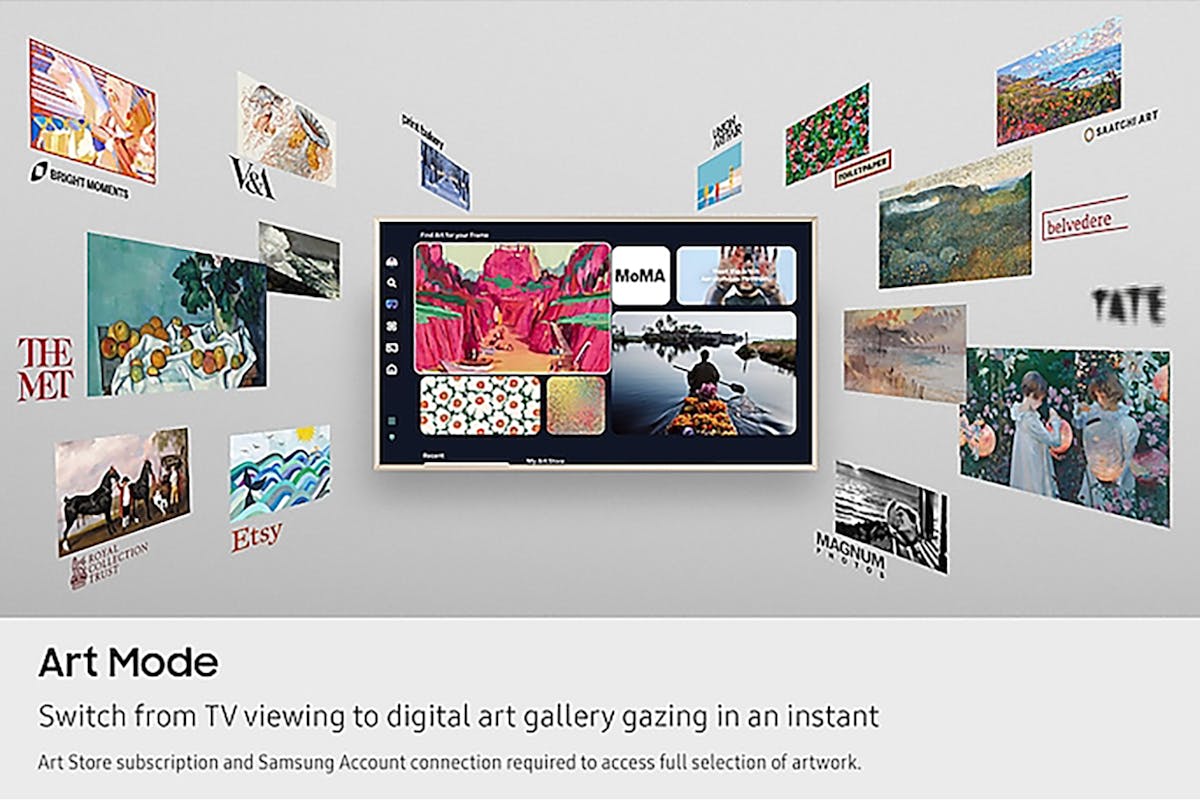 Samsung 65" LS03F QLED 4K Smart TV (2025) | QE65LS03FAUXXU-12