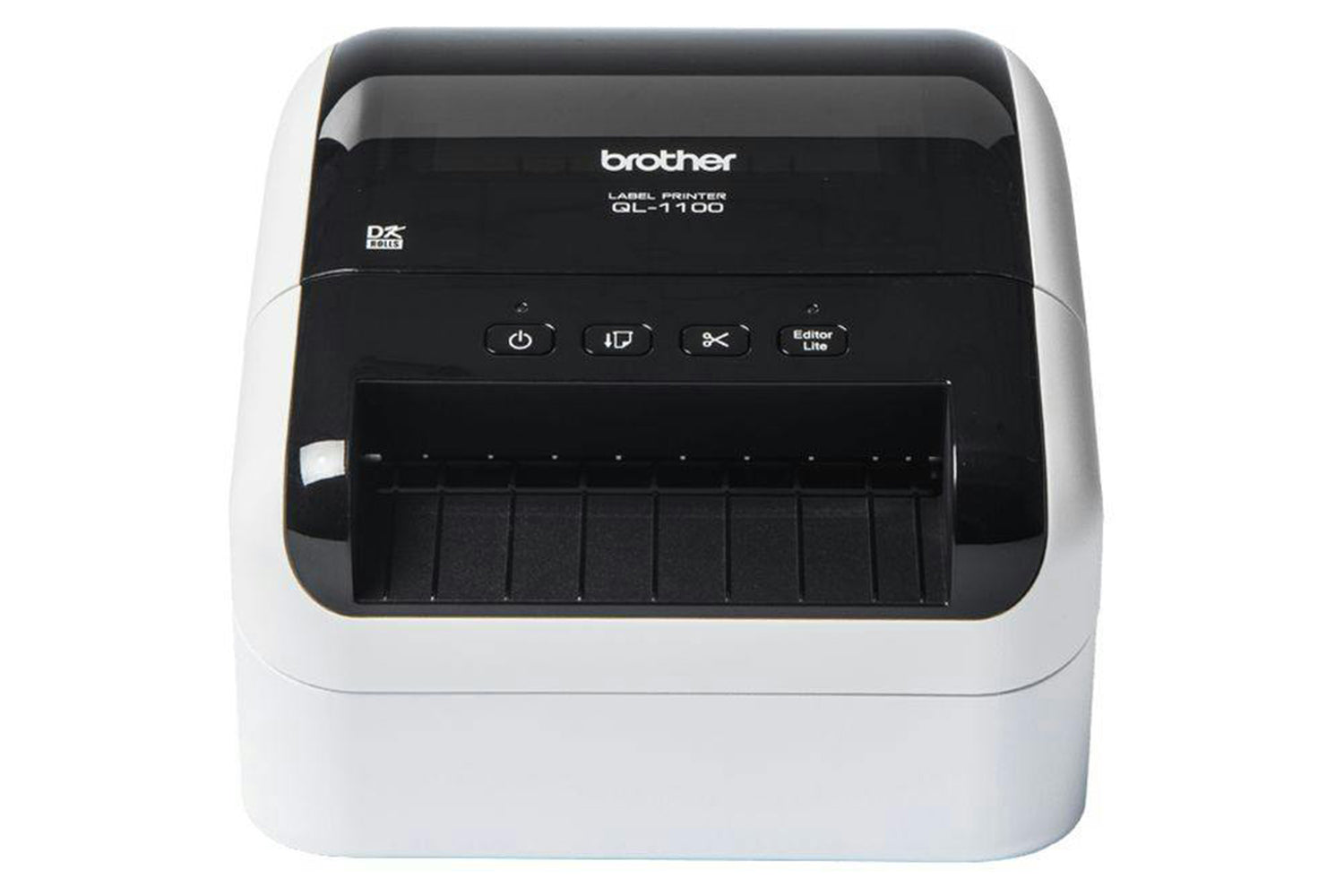 Brother Office Label Printer, High-speed Usb Compatible Barcode Printer For Windows And Mac QL1100C