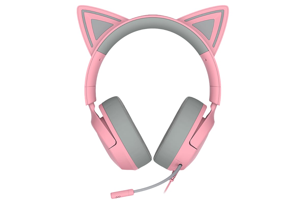 Razer Kraken Kitty V3 X Over-Ear Wired Gaming Headset | Quartz