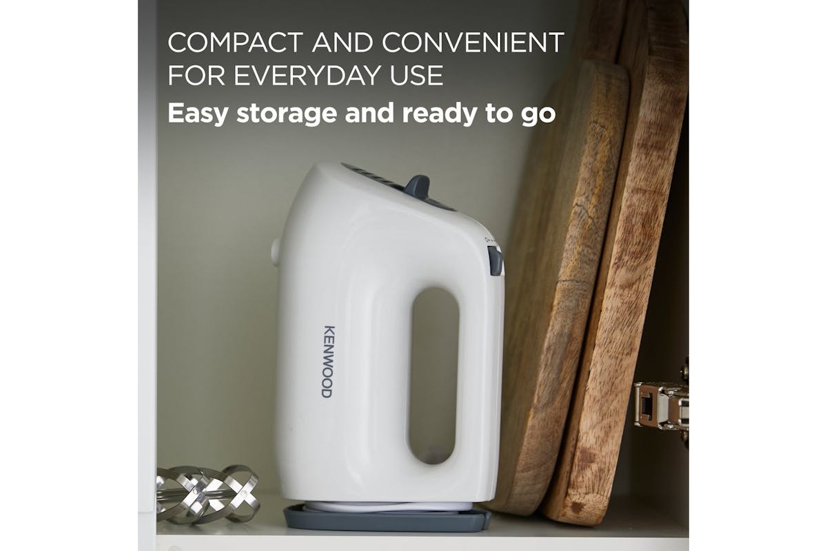 Kenwood Quick Mix Lite Hand Mixer | White & Grey-4