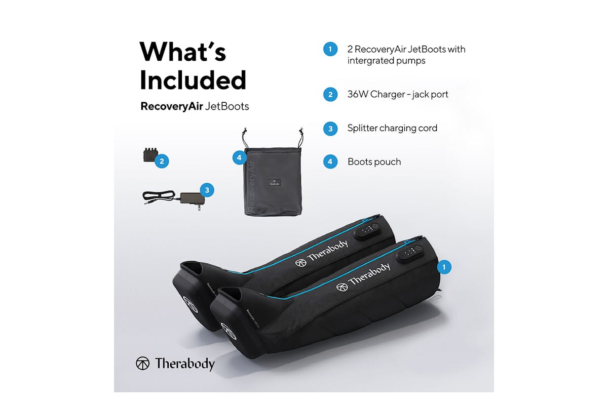 Therabody RecoveryAir JetBoots Compression | Small-8