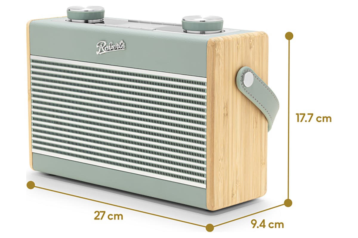 Roberts Rambler Max Radio | Duck Egg-7