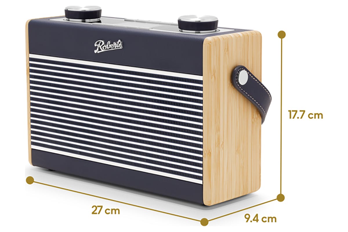 Roberts Rambler Max Radio | Navy Blue-7