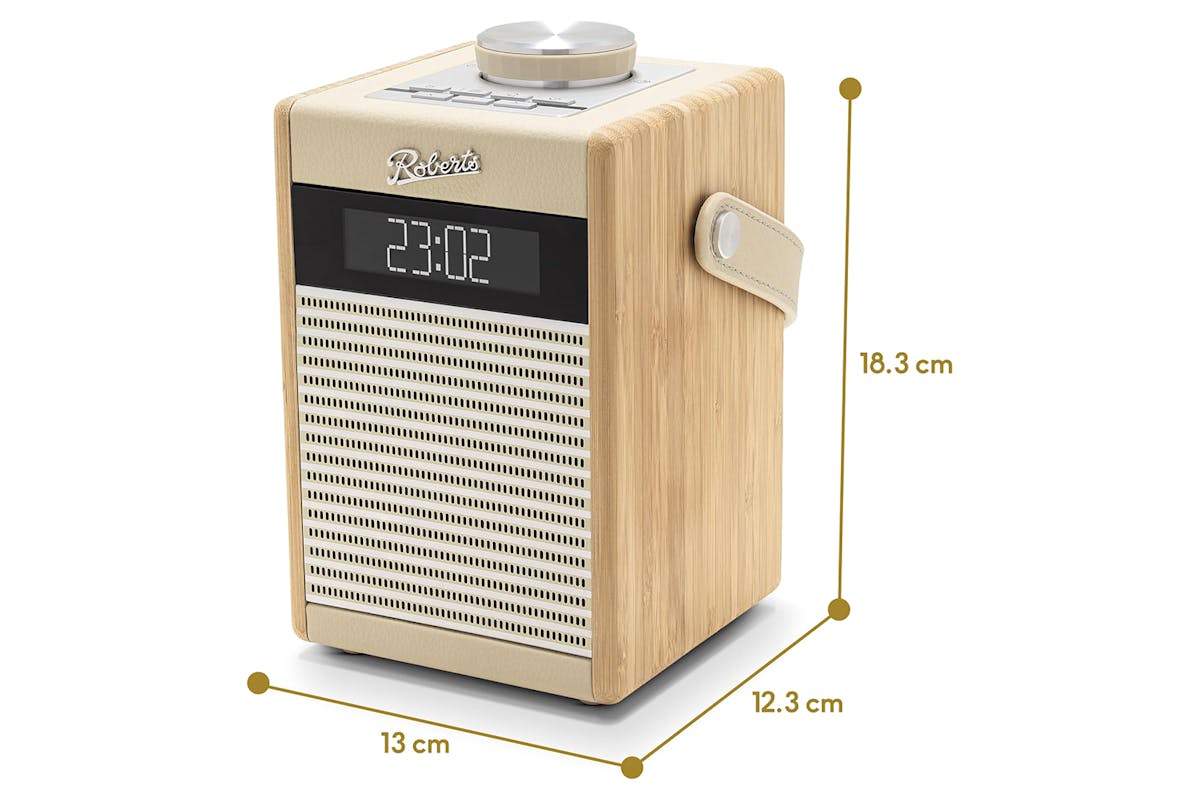 Roberts Rambler Midi DAB+/FM Radio with Bluetooth | Pastel Cream-7