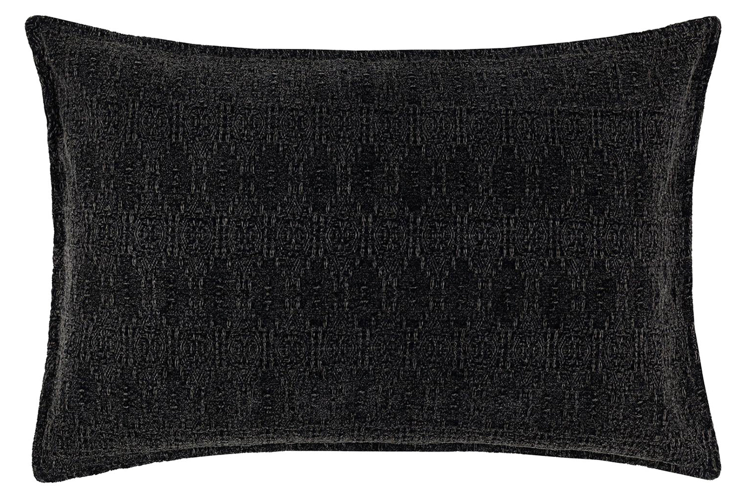 Ramas Polyester Cushion | Black | 40 x 60 cm