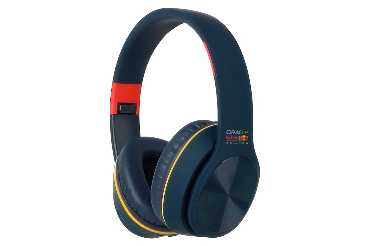 Red Bull Oracle Racing Over-Ear Bluetooth Wireless Headphones | Blue-2