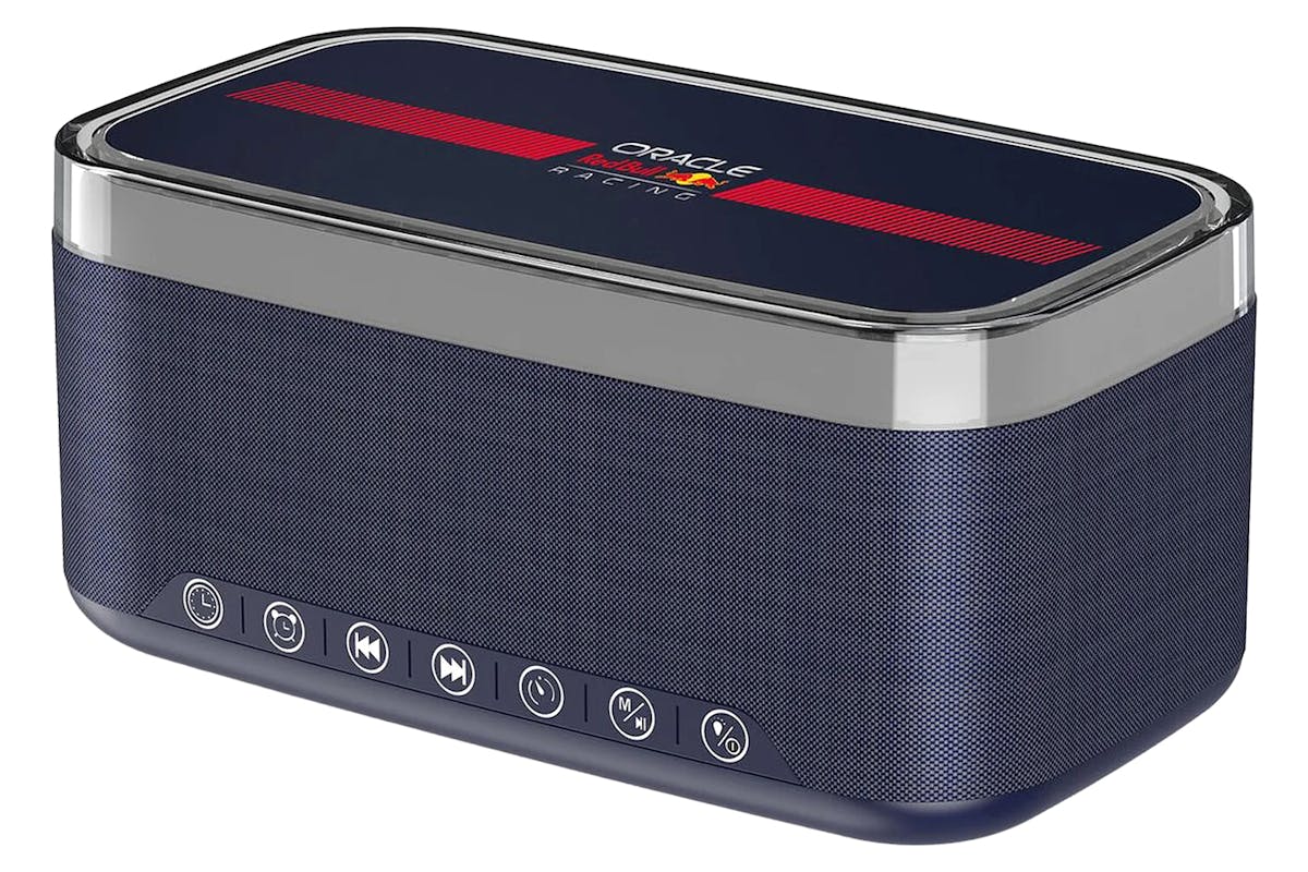 Red Bull Oracle Bluetooth Alarm Clock Radio with Speaker-5