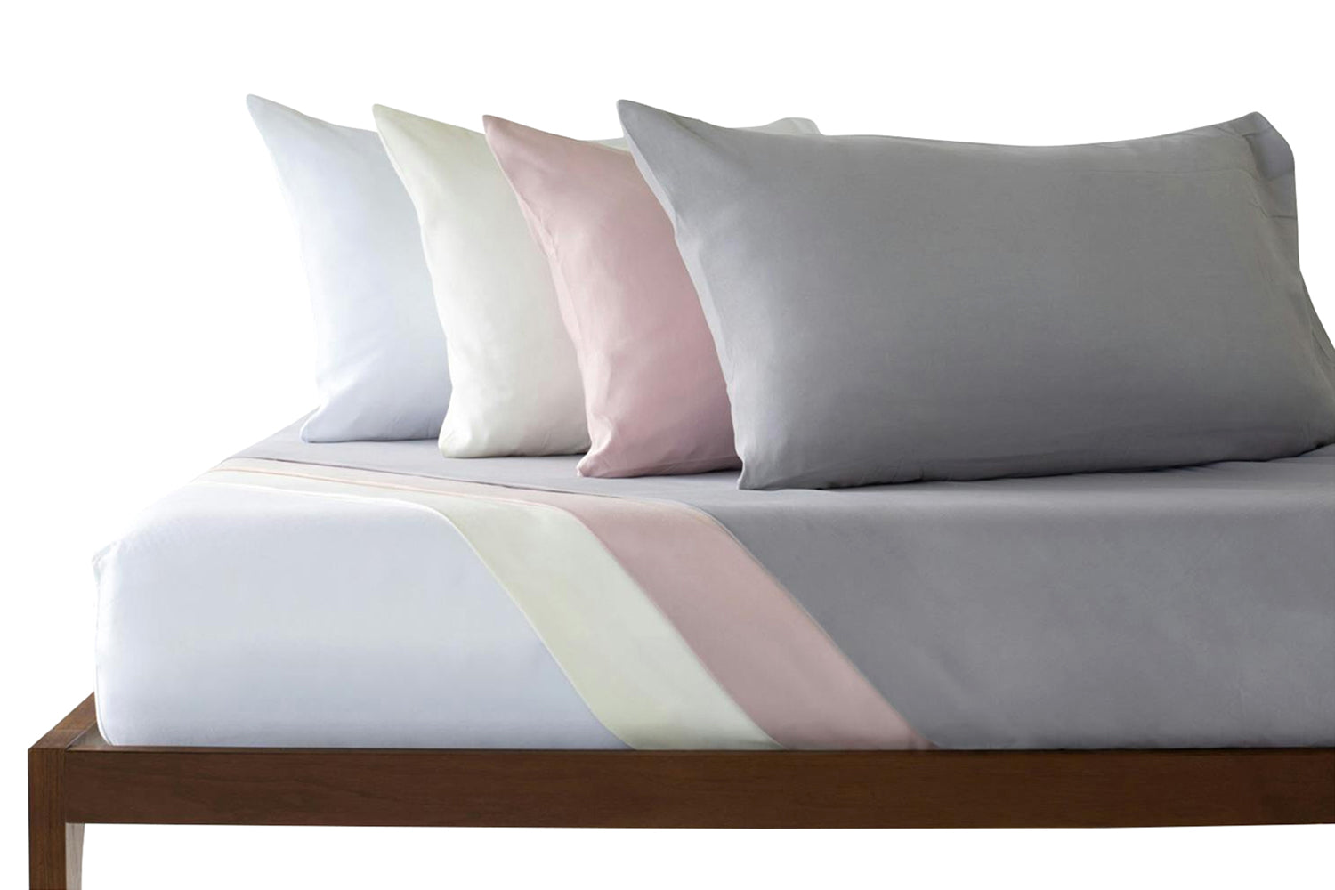 Right Choice | Lux 180TC Microfibre Extra Deep Fitted Sheet | White | Double-2