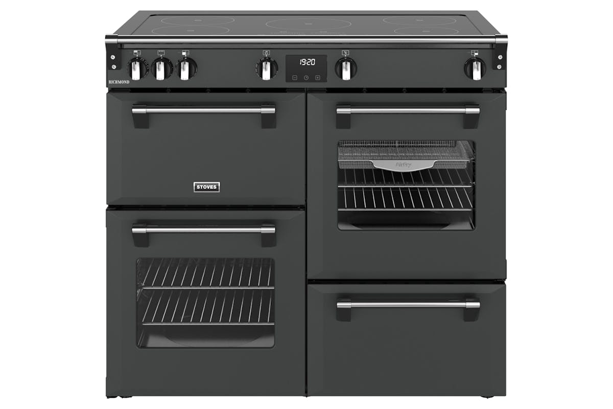 Stoves Richmond 100cm Electric Induction Range Cooker | RD100EITCHANT | Anthracite