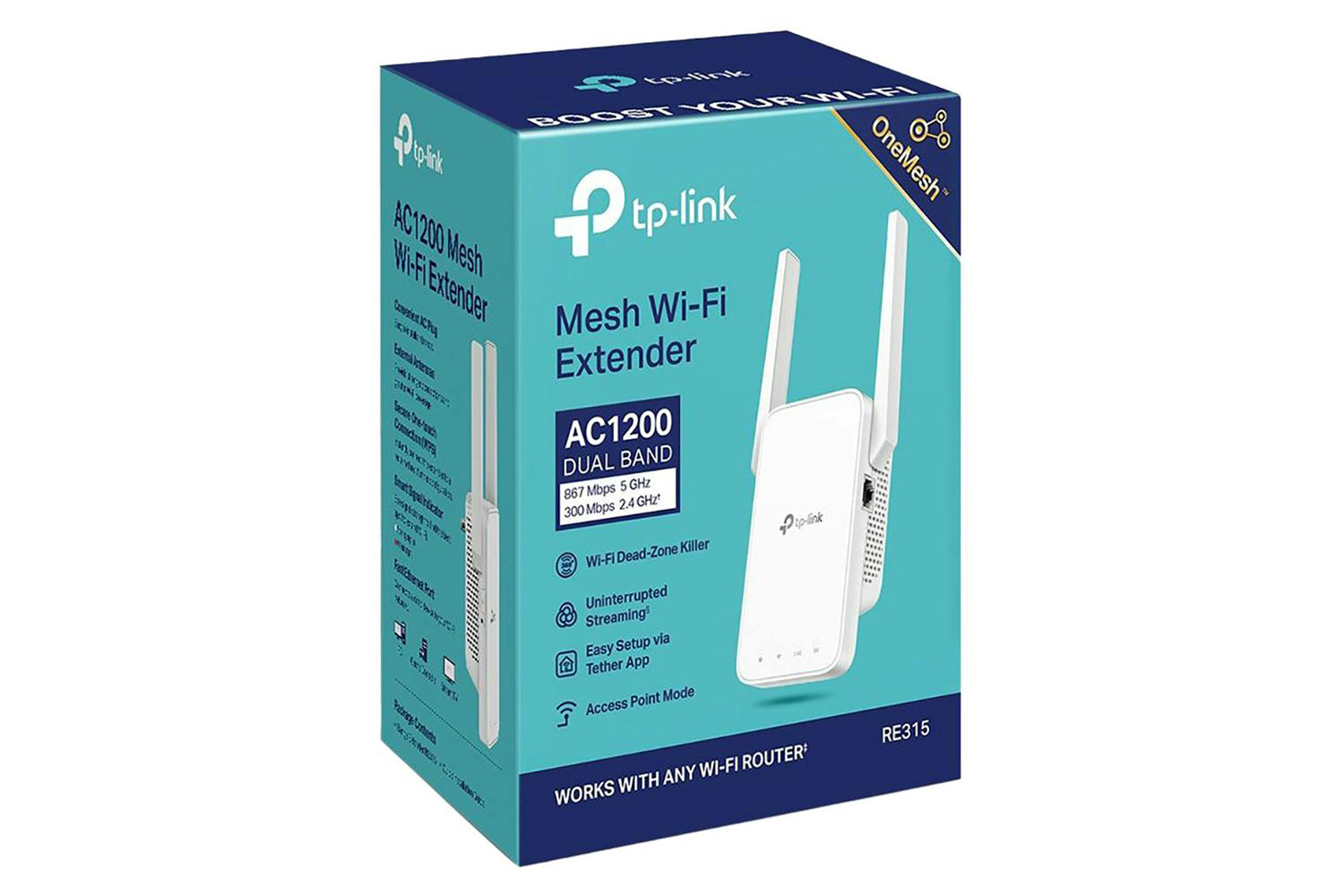 TP-Link AC1200 OneMesh Wi-Fi Range Extender-8