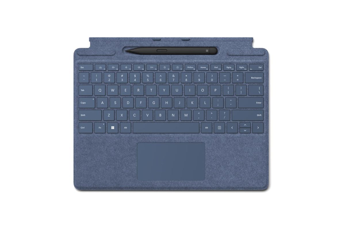 Microsoft Surface Pro Signature Keyboard with Slim Pen 2 | Sapphire