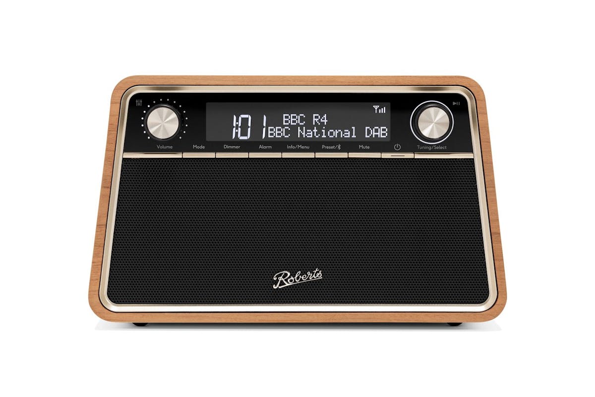 Roberts Reva Bluetooth Table Top Radio | Cherry