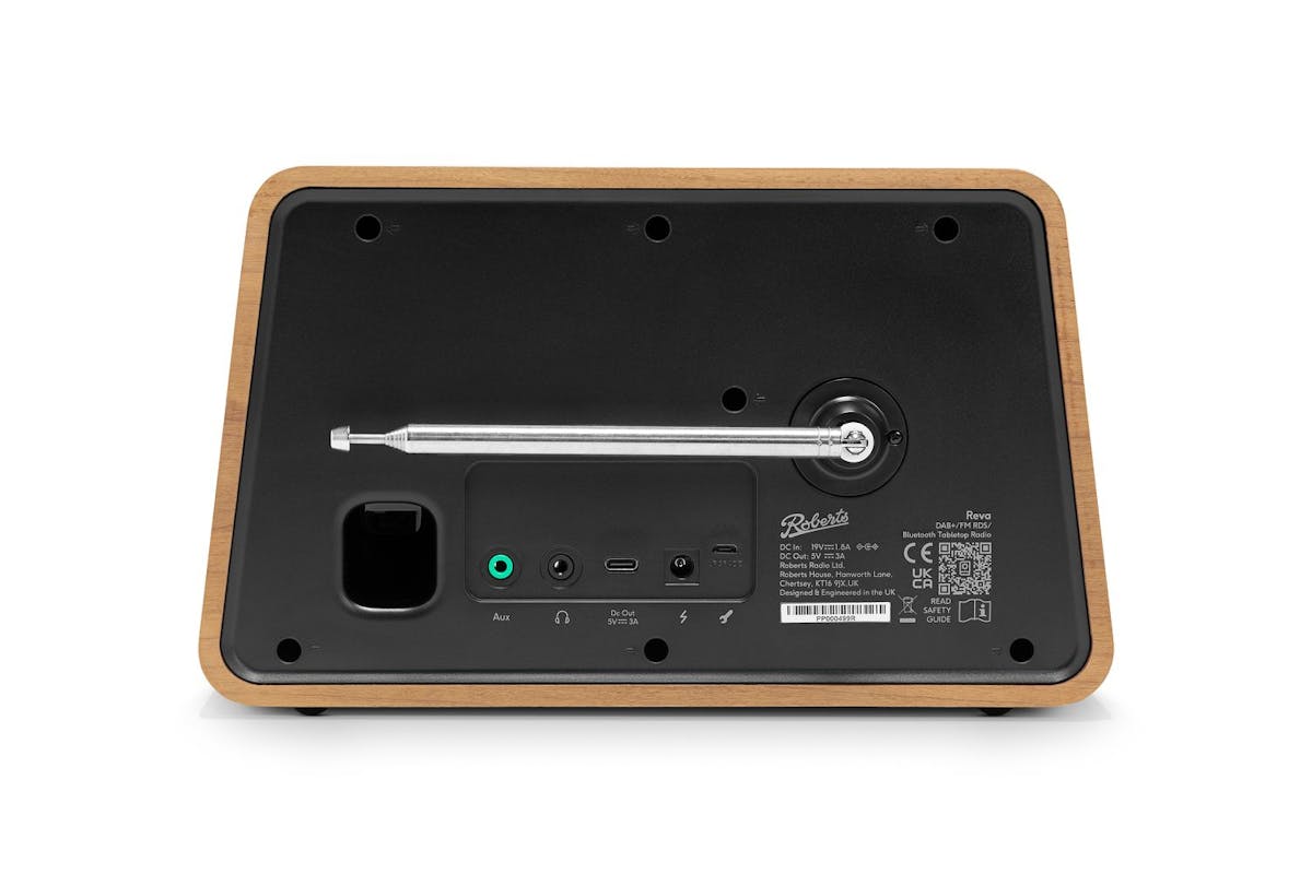 Roberts Reva Bluetooth Table Top Radio | Cherry-4