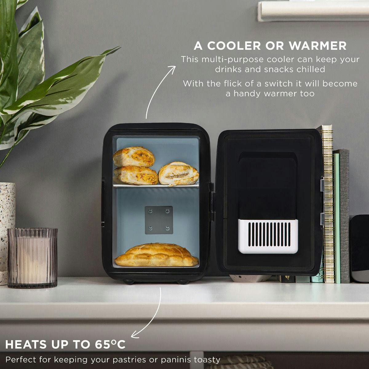 Russell Hobbs Portable Mini Cooler & Warmer | Black | RH4CLR1001B-5