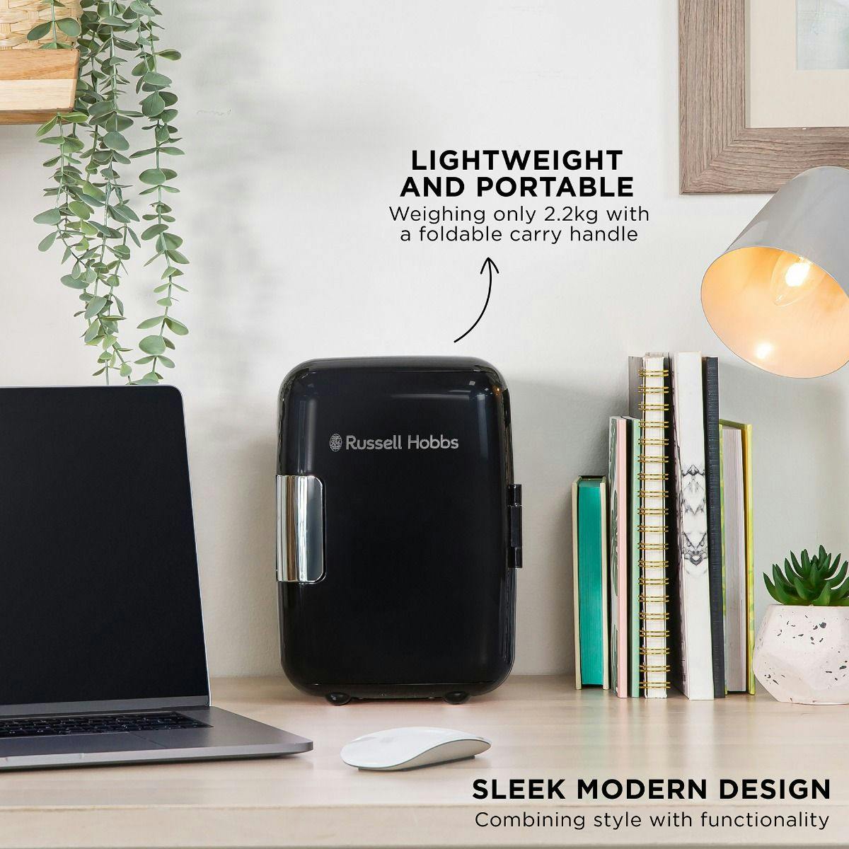 Russell Hobbs Portable Mini Cooler & Warmer | Black | RH4CLR1001B-7