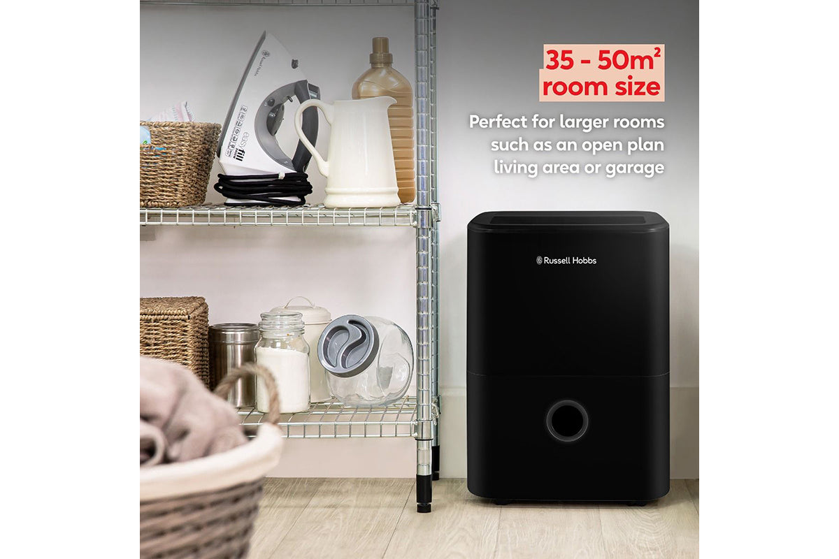 Russell Hobbs 20L Dehumidifier | Black | RHDH2002B-4