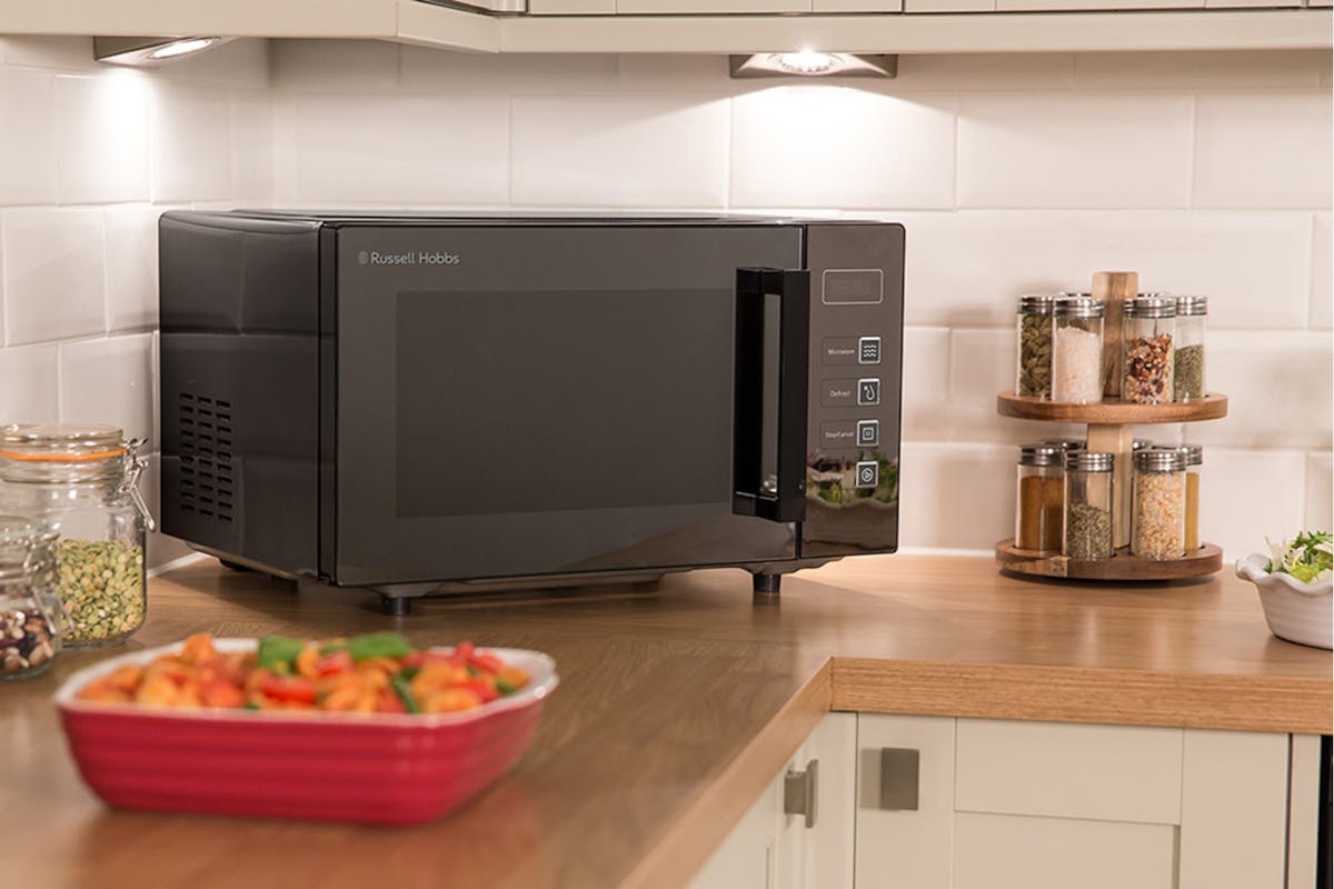 Russell Hobbs 23L 800W Freestanding Solo Microwave | RHEM2301B | Black-2