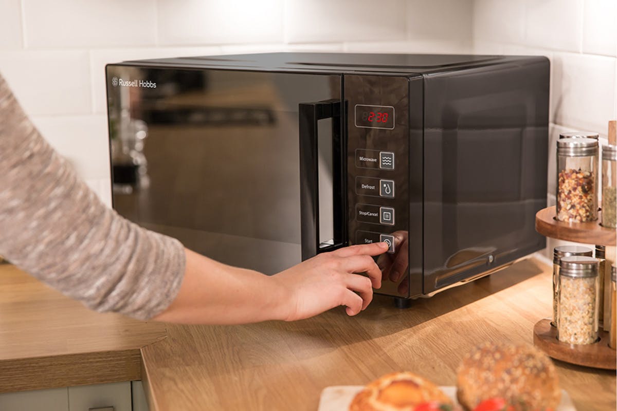 Russell Hobbs 23L 800W Freestanding Solo Microwave | RHEM2301B | Black-9