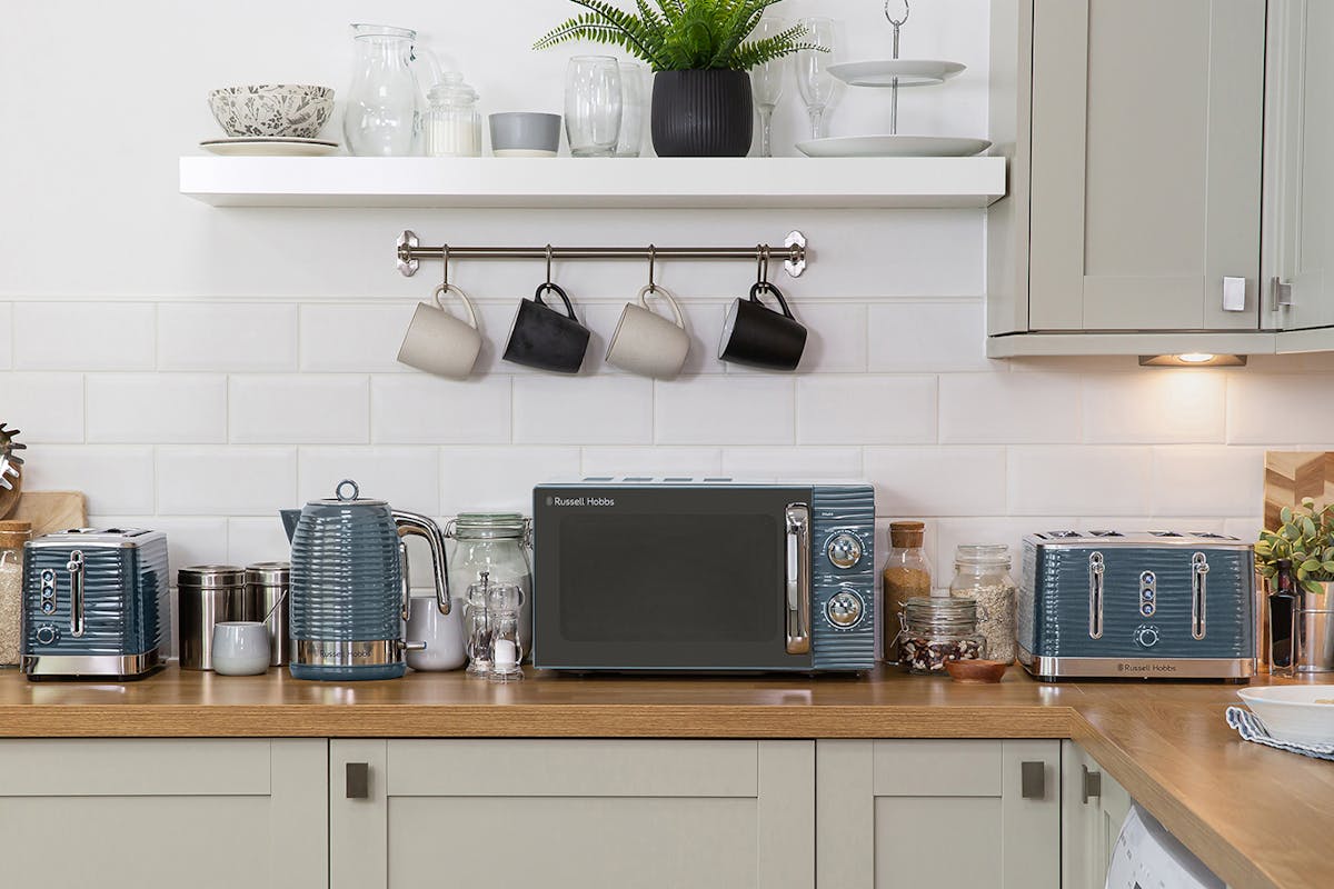 Russell Hobbs Inspire 17L 700W Freestanding Microwave | Grey-8