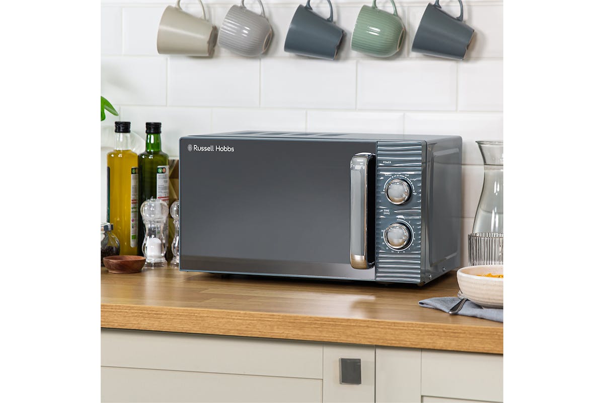 Russell Hobbs Inspire 17L 700W Freestanding Microwave | Grey-4