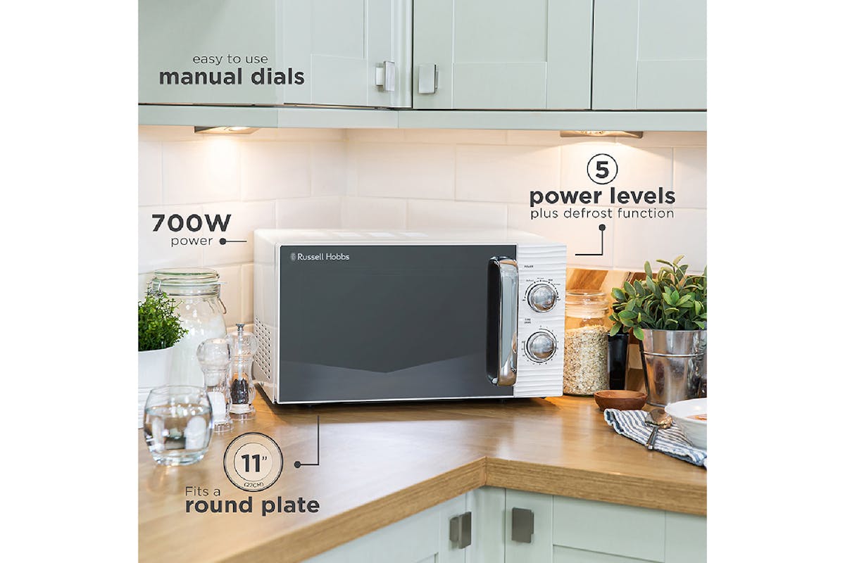 Russell Hobbs Inspire 17L 700W Freestanding Microwave | White-4