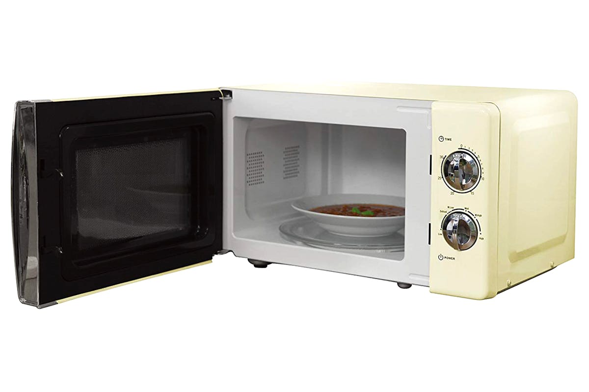Russell Hobbs 17L 700W Freestanding Solo Microwave | RHMM701C | Cream-3