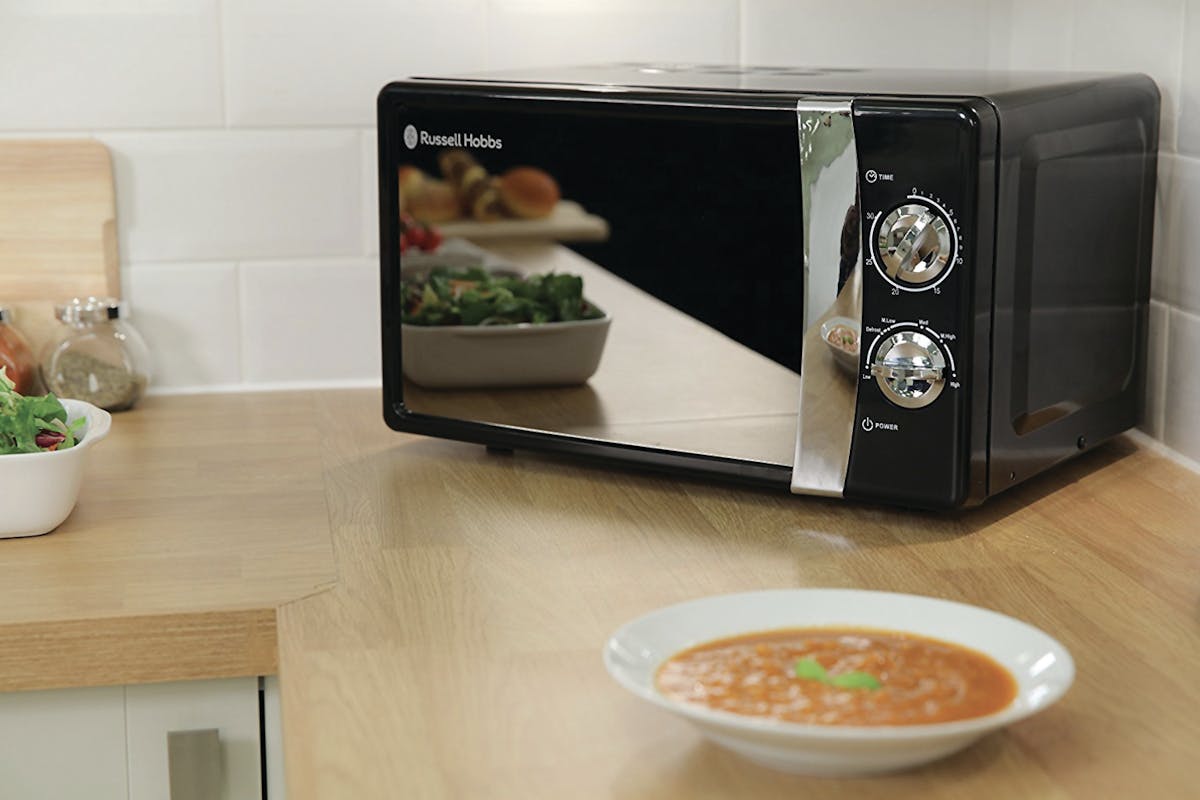 Russell Hobbs 17L 700W Freestanding Solo Microwave | RHMM701B | Jet Black-7