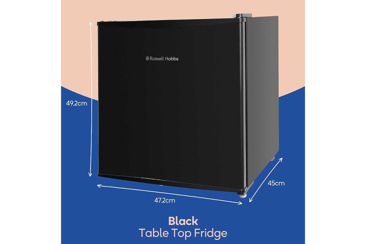 Russell Hobbs Freestanding Table Top Fridge | RHTTFOE1B | Black-10