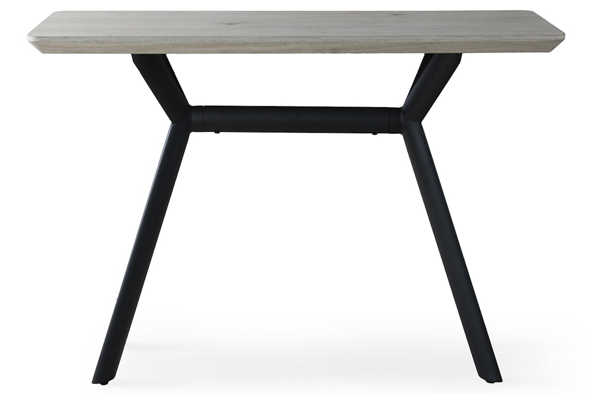 Rimini Console Table | Oak/Dark Grey