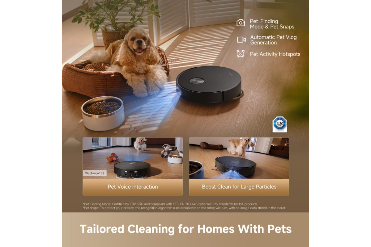 Dreame L60 Ultra Robot Vacuum Cleaner and Mop | RLL37CE0_BLK-3