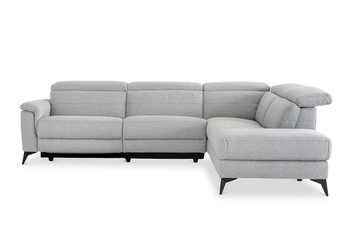 Penny Chaise Sofa | Power Recliner | Fabric | Grey-11