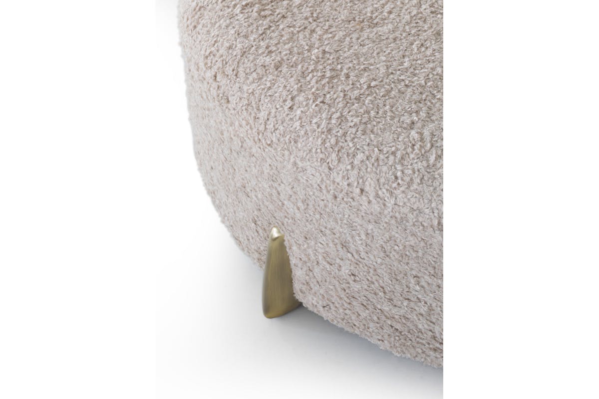 Romeo Footstool | Cream-3