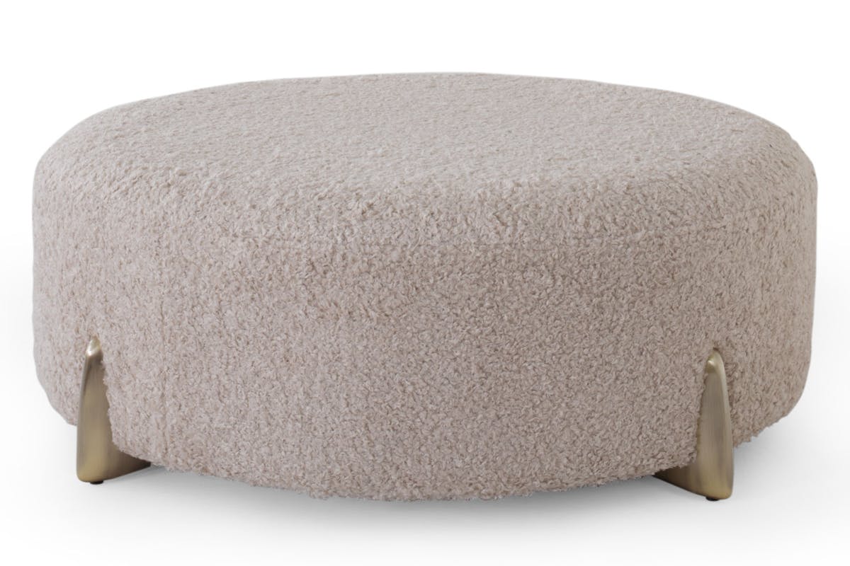 Romeo Footstool | Cream