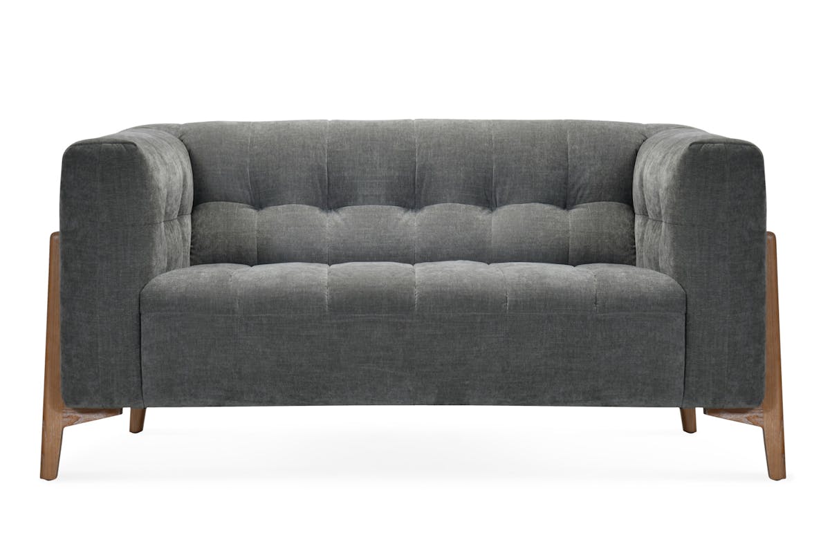 Rosie 2 Seater Sofa | Fabric | Basalt