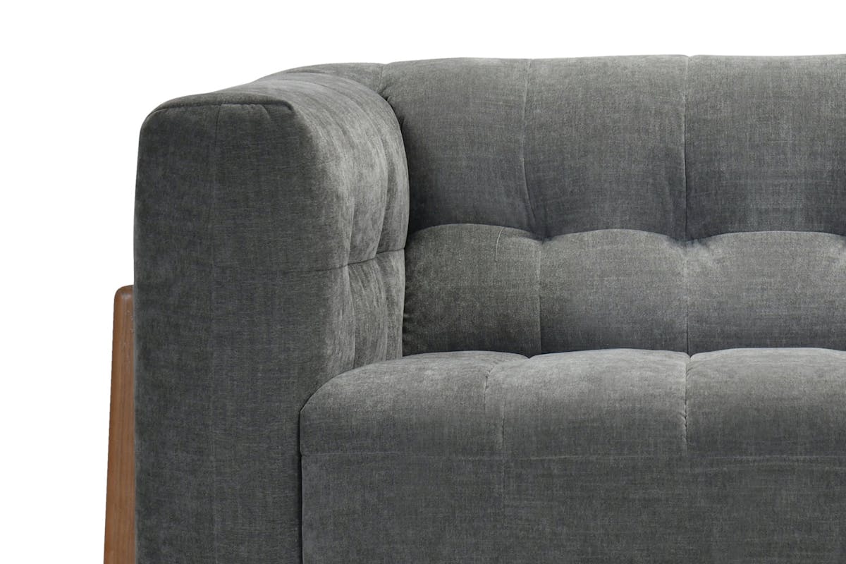 Rosie 2 Seater Sofa | Fabric | Basalt-6