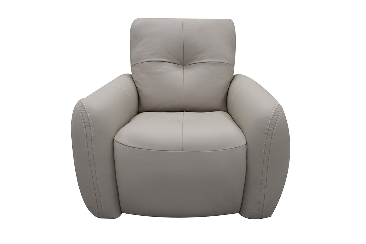 Poppy Armchair | Power Recliner | Leather | Beige