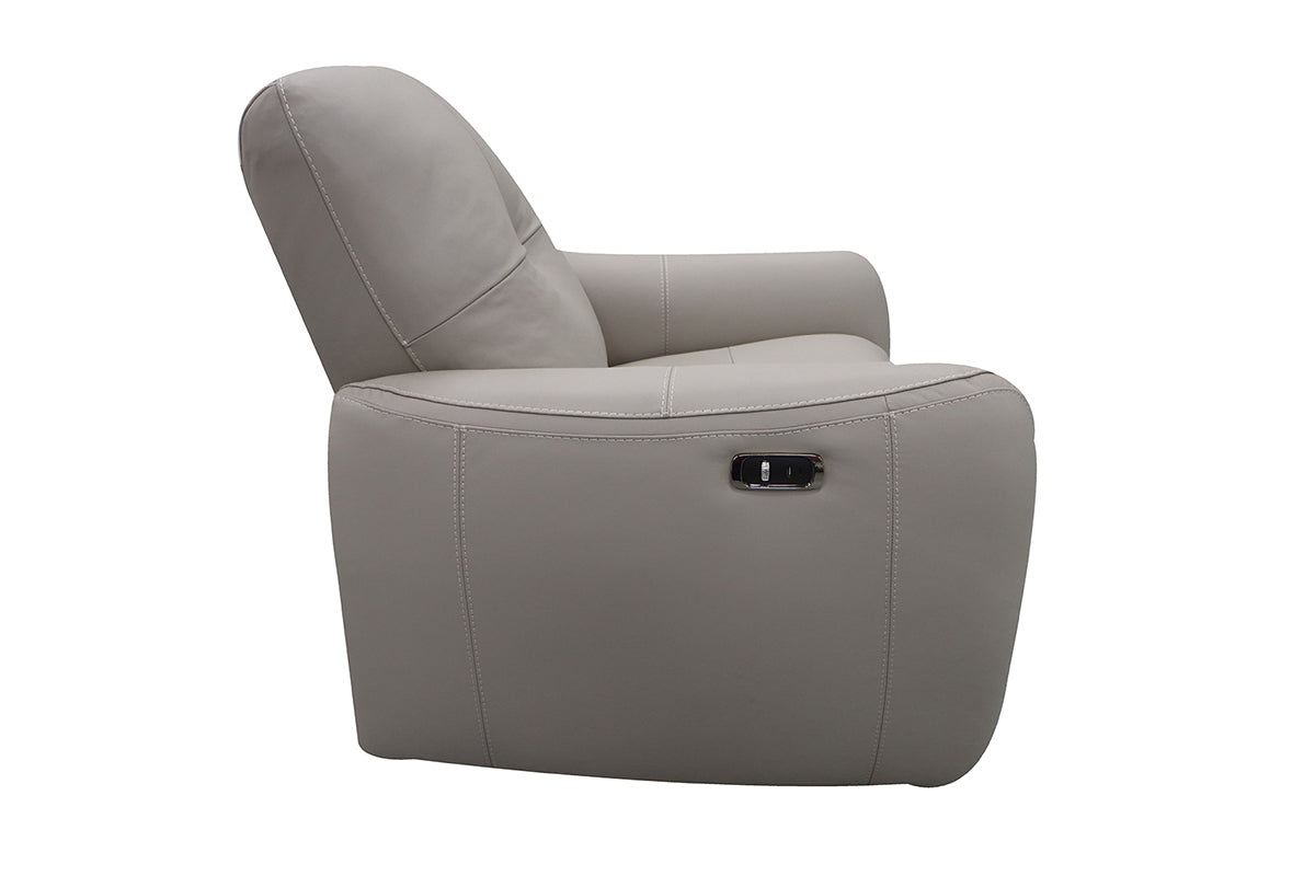 Poppy Armchair | Power Recliner | Leather | Beige-4